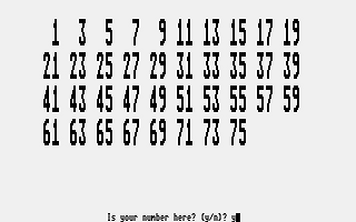 How - A  Mathematical Trick atari screenshot